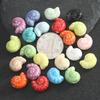 Colorful Ceramic Conch Shell Beads: Loose Snail Beads for Handmade DIY Jewelry and Accessories