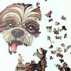 Shih Tzu Wooden Puzzle Cute Dog 400 pcs 3 mm Wooden puzzle