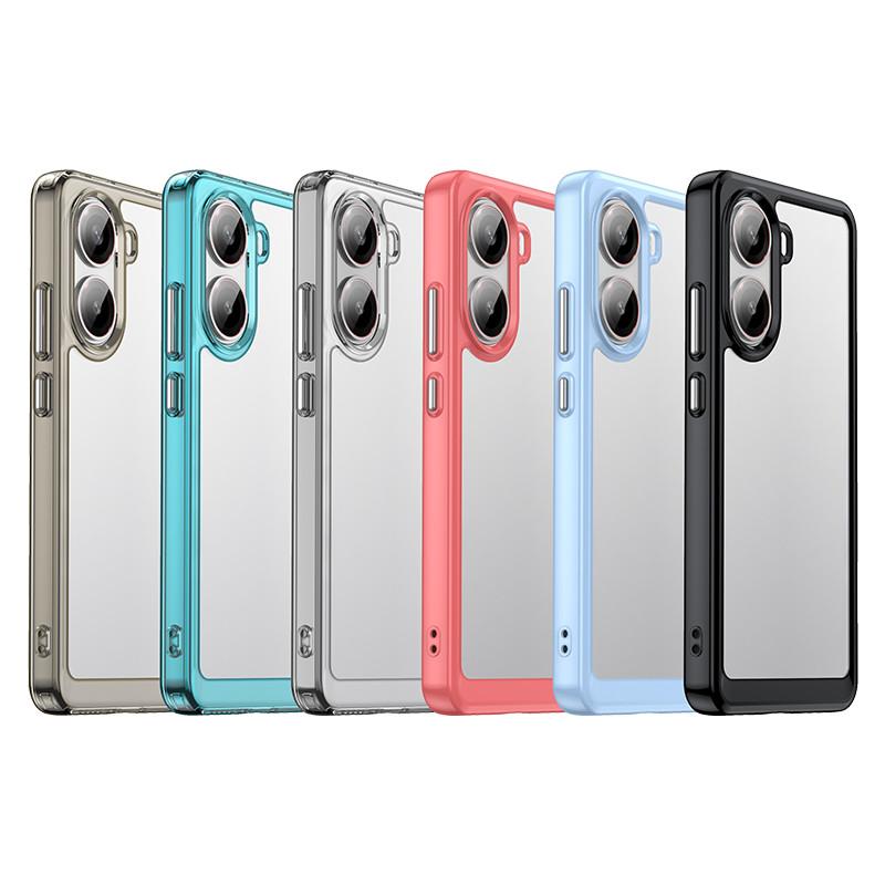 For Xiaomi Poco X7 Pro Case Poco X7 5G Cover TPU Border Acrylic Backplane Bumper Protective Phone Cases On Poco X7 Pro Funda