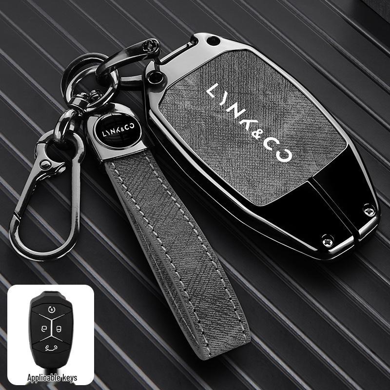 Key Case for Lynk & Co Models 01, 02, 03, 05, 06 (2021) - Car Shell Buckle