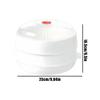 Microwave Steamer For Cooking Microwave Steamer Cooker With Lid Heat-Resistant Heating Bowl For Rental Dormitory Businesses