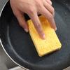 5pcs Kitchen Wood Pulp Magic Sponge Eraser For Washing Dishes Cooktop Removes Rust Tableware Pan for Home Cleaning Tools
