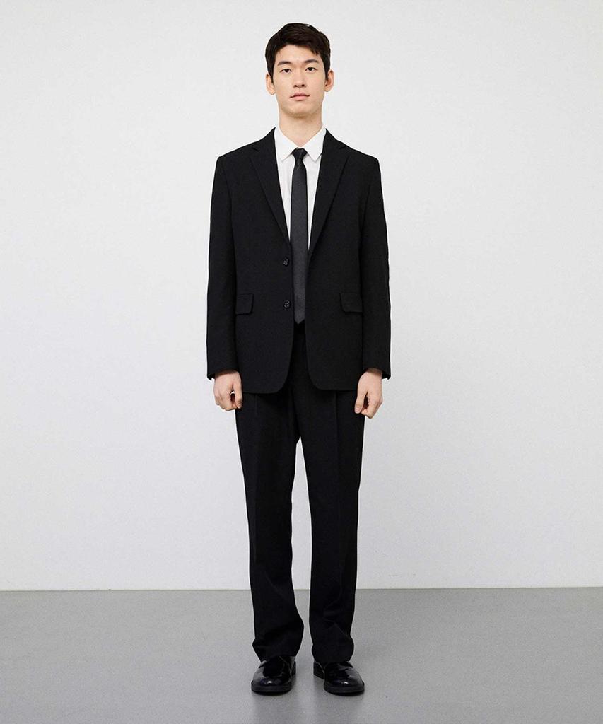 STCO Codigallery 4Way Stretch Easy Care Formal Pants_Black (Semi-Overfit)_Cslvz11Bsb