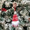 Faceless Gnomes Christmas Tree Ornaments: Small New Year Charms
