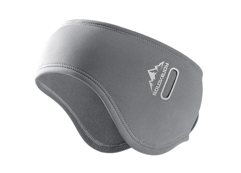 

Winter Cycling Workout Yoga Sport Headband Ear Warmer Men Women Cold Weather Ski Sweatband Thermal Bandana Headwear сірий