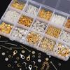 Kit di avviamento per la creazione di gioielli Orecchini Collana Componenti Perline fai-da-te Accessori per gioielli Adatto per adulti e principianti