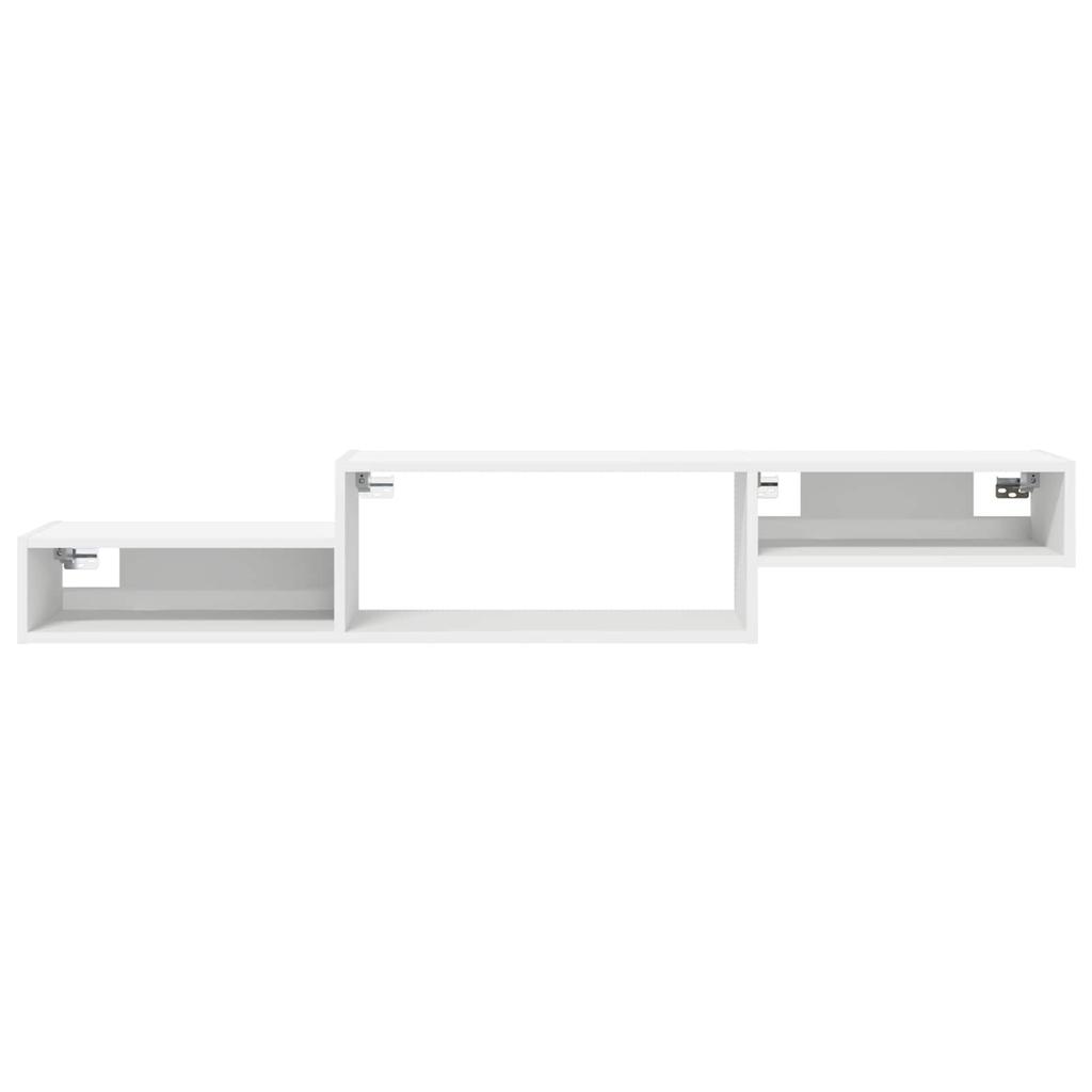 Wall Mounted TV Cabinet Wall Mount White 150 x 28 x 26 cm