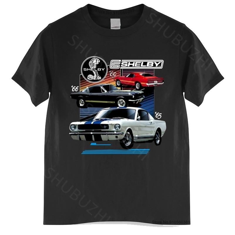 Unisexs TShirt Licensed Shelby Cars Style Tshirt for Unisex Muscle GT350 shubuzhi brand tshirt new Summer Style teeshirt