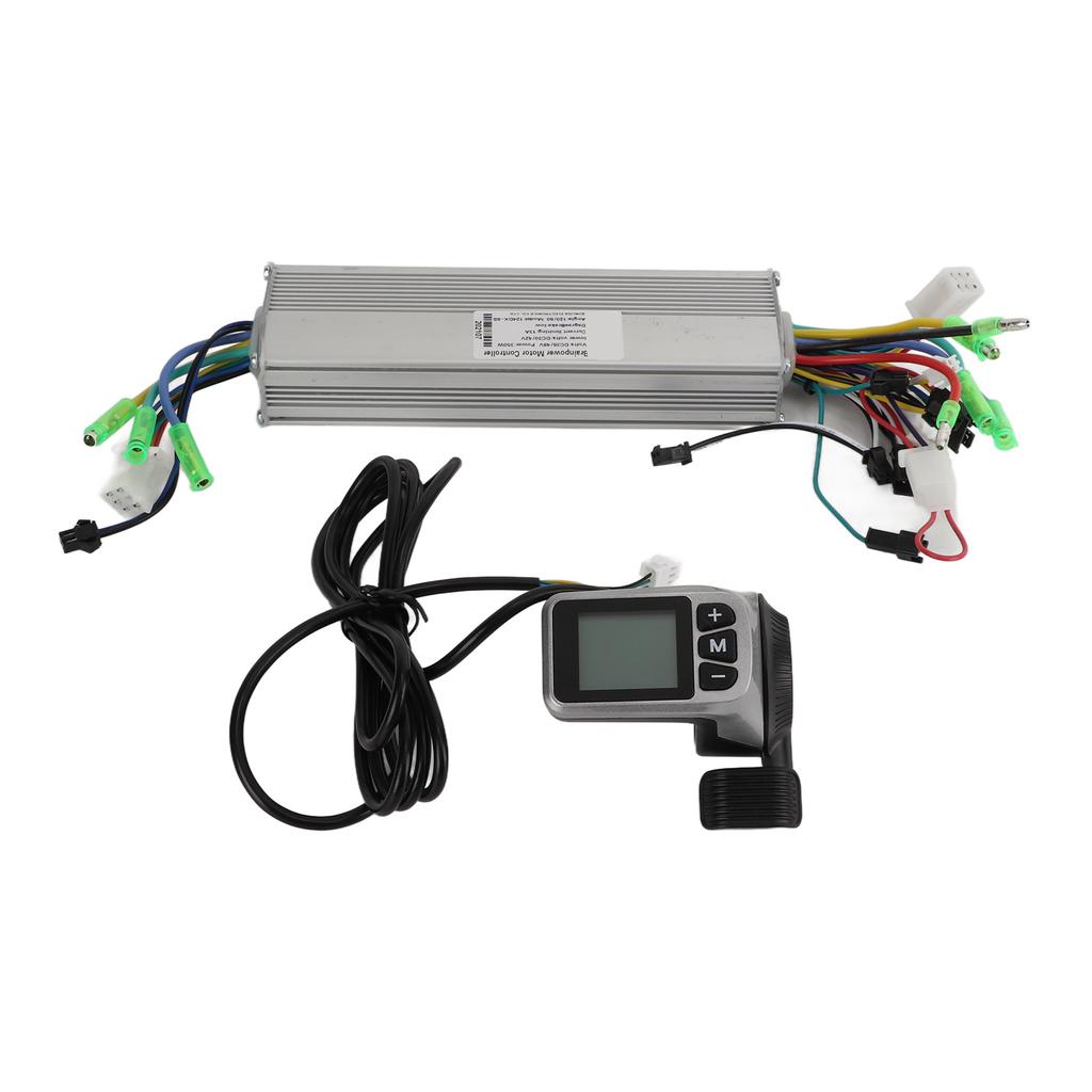Electric Scooter Control with 124DX LCD Display Panel with Switch 36 48V 350W Motor for Electric Bike Scooter