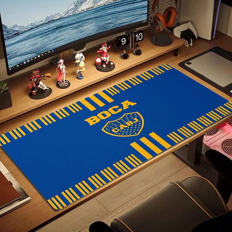 Boca Juniors Large Size Mouse Pad Large Gaming Table Cushion Non-slip Laptop Tablet Big Mousepad XXL Mat Mini PC Playmat With Lock edge
