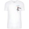 Stretch Jersey Cotton Logo Design Round Neck Pullover Short Sleeve T-Shirt Men Tops White 6RZTHGZ-JE6Z1-1100