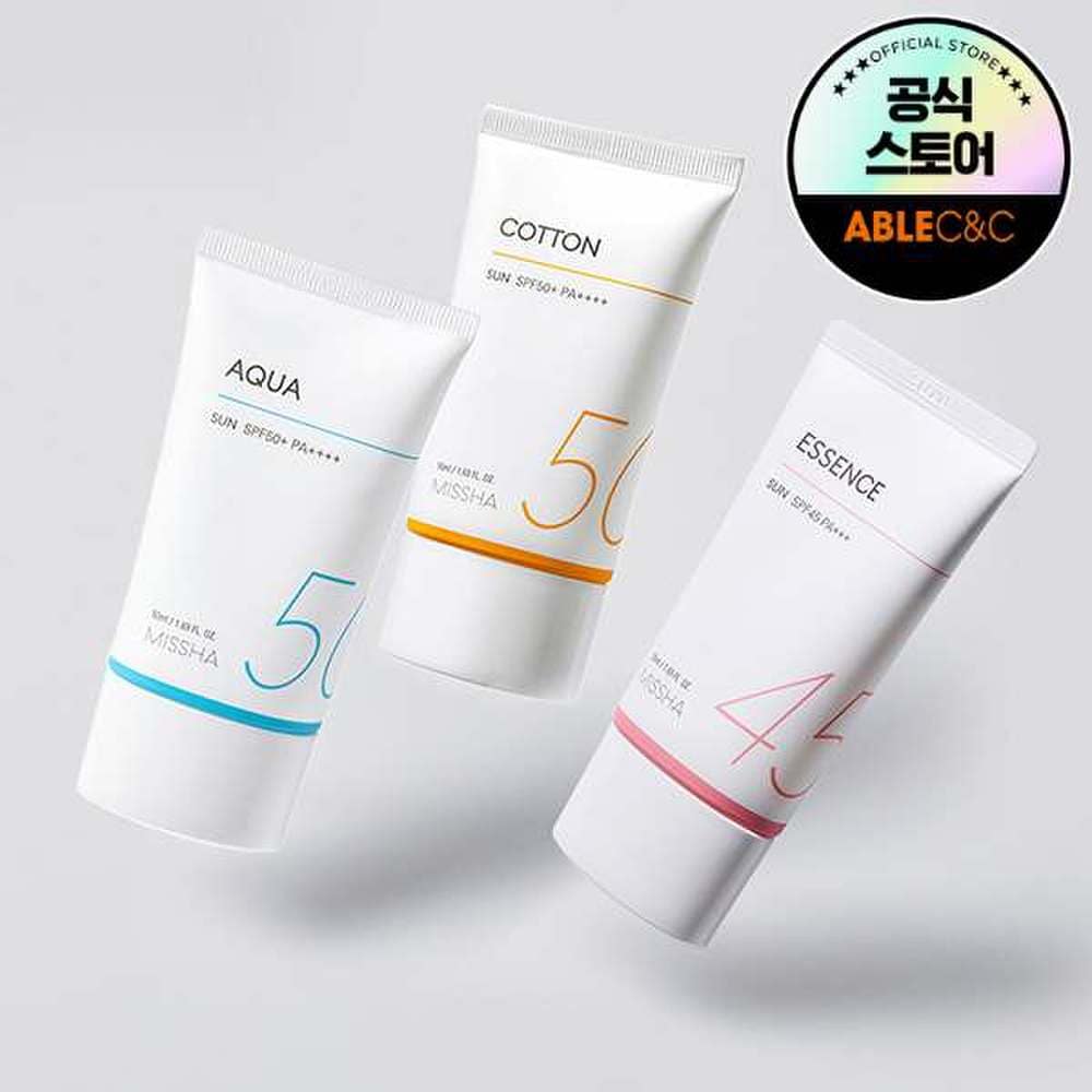 

[1+1][MISSHA] All Around Safe Block Aqua Sun SPF50/PA50ml