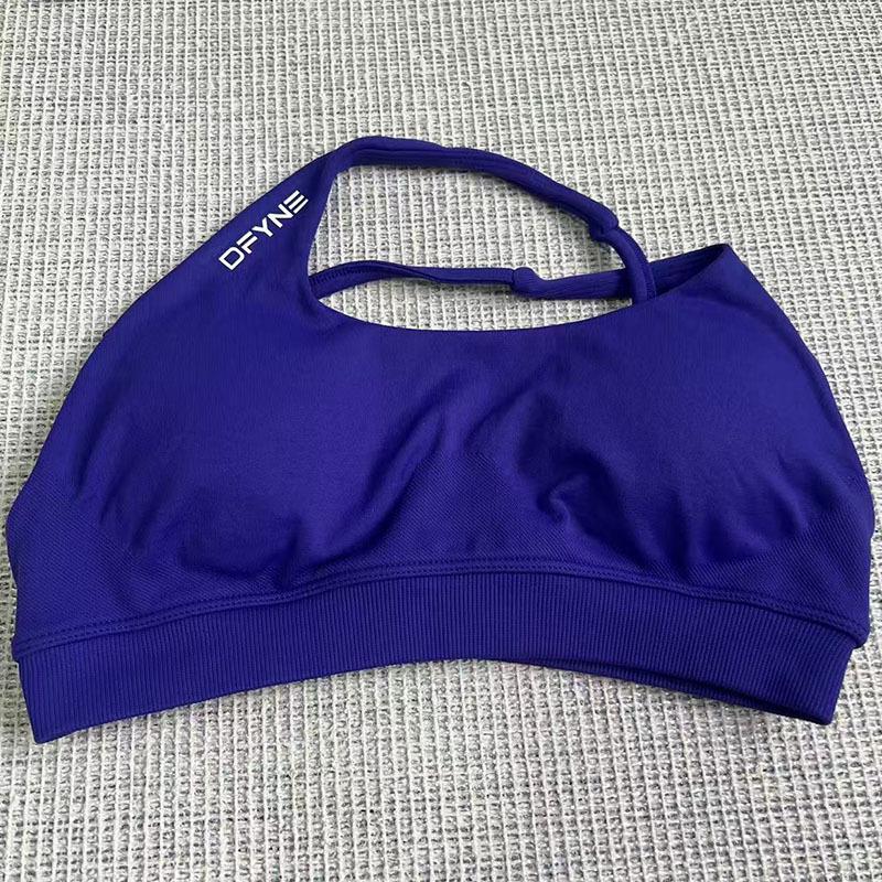 DFYNE Naadloze, zeer elastische off-shoulder bh, halternek van mat nylon, lage rug, prachtig ontwerp met één schouder voor dames