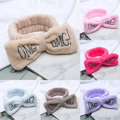 Fashion Velvet Hairband Bow Knot Women Hair Ring Head Hoop Girls Headband