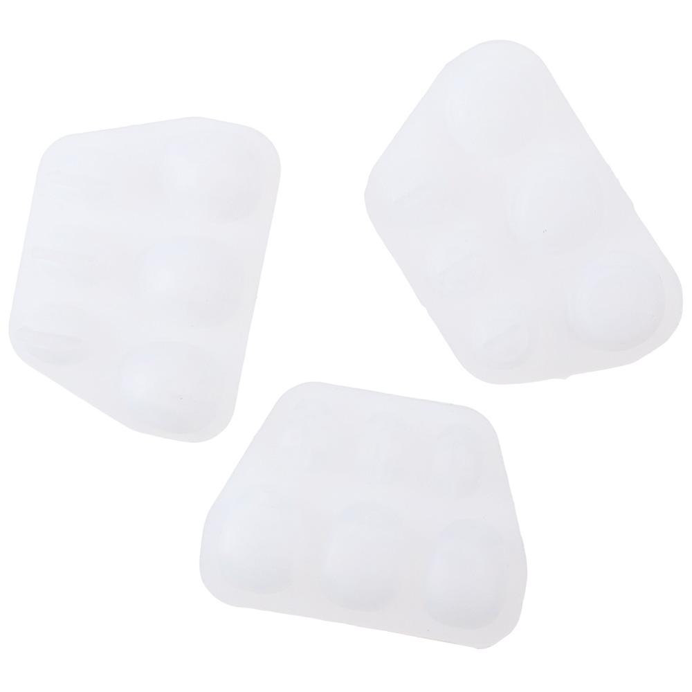 

3 Pcs Ghost Head Skull Resin Casting Mould Epoxy Resin Molds Beads Resin Moulds Set Halloween