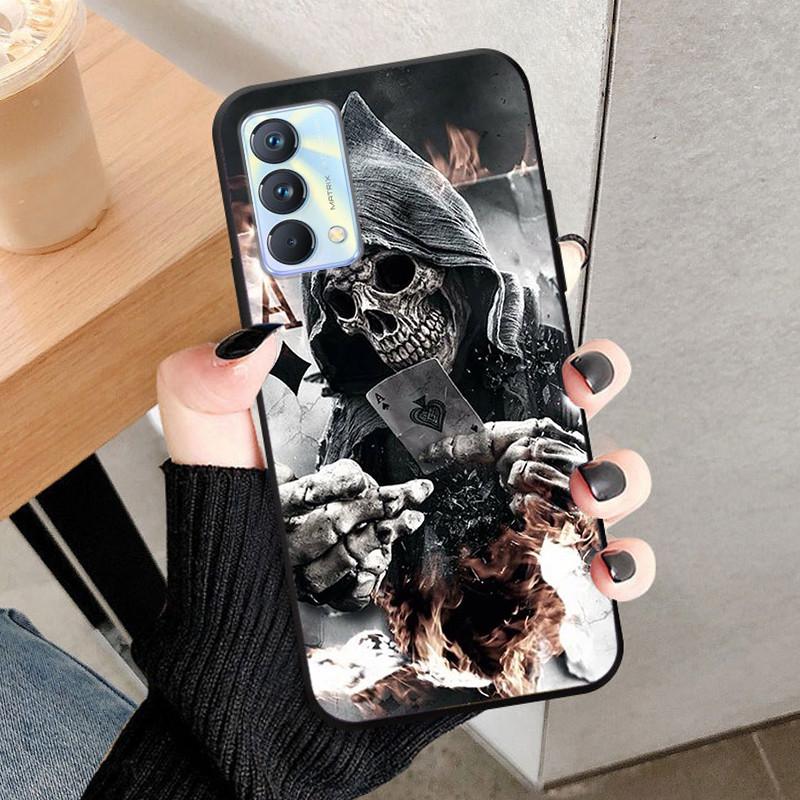 For Realme GT Master Edition Case 6.43Inch Cool Painted Case For OPPO Realme GT Master Edition Cover Silicone Back Bumper