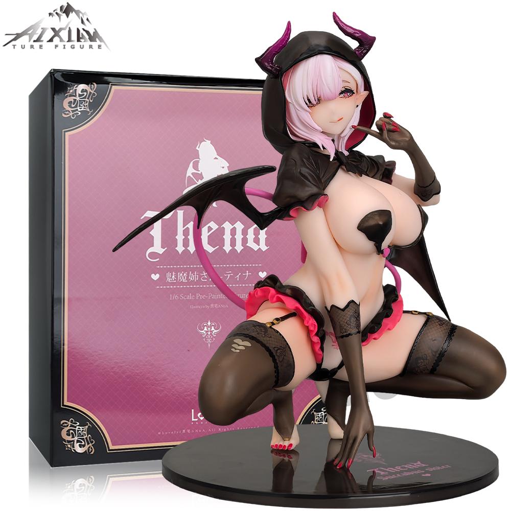 20CM Succubus Sister Tina Sexy Girl PVC Action Figure Native 18 ± for Adult Collectible Model Halloween Christmas Gift Toy
