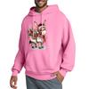 Men's Hooded Sweatshirt, Contrasting Color Sweatshirt, Sports   Casual Jacket