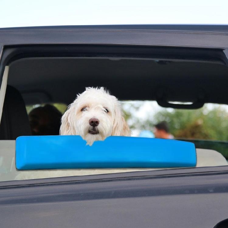 PVC Auto Fenster Kinnstütze Armlehne Kissen für Hund Wetterfest Wasserdicht Leicht zu Reinigen Passend für die meisten Autos LKWs SUVs