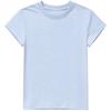 Korean Oat Round Neck Front Shoulder Short-sleeved T-shirt Women's New Simple Casual Fashion Versatile Temperament Top Summer