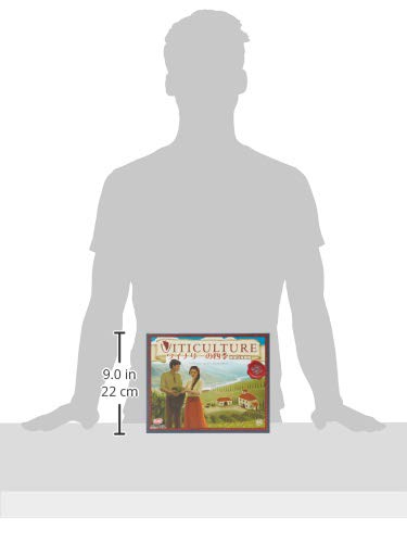 Arkwright Winery's Four Seasons, Full Japanese Edition (1-6 Players, 45-90 Minutes, Ages 13 and Up) Board Game