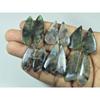 192Cts.Natural Moss Agate Matche Pair Mix Cabochon Loose Gemstone 06Pair Lot C-3370
