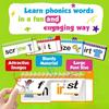 Interactive Phonics Flip Cards Flip Book Set For Kids Featuring Word Families And Colorful Color To Stimulate Learning