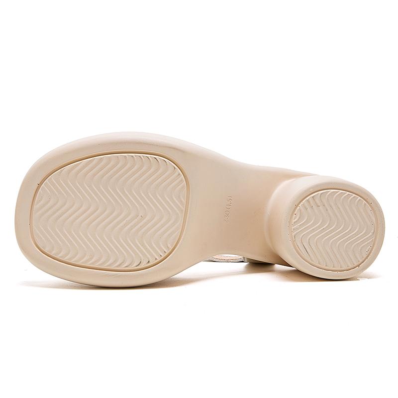 GKTINOO Genuine Leather Retro High Heels Sandals Women Shoes Buckle Strap 2025 New Spring Summer Wedges Lady Platform Sandals