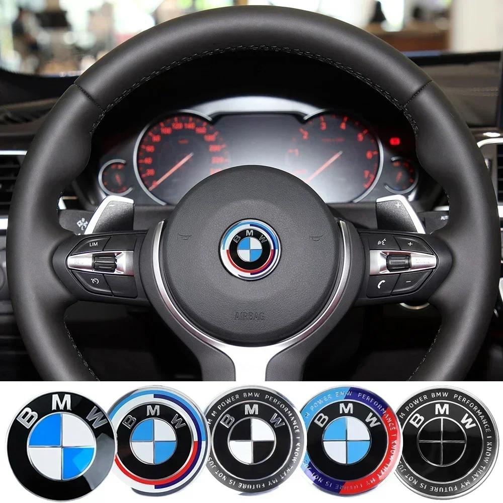 Pro BMW 45mm Pro Dekoraci Nálepky Odznaku Volantu Auta BMW Pro BMW E46 E85 E60 F10 E39 F30 E36 F20 E87 E90 E70