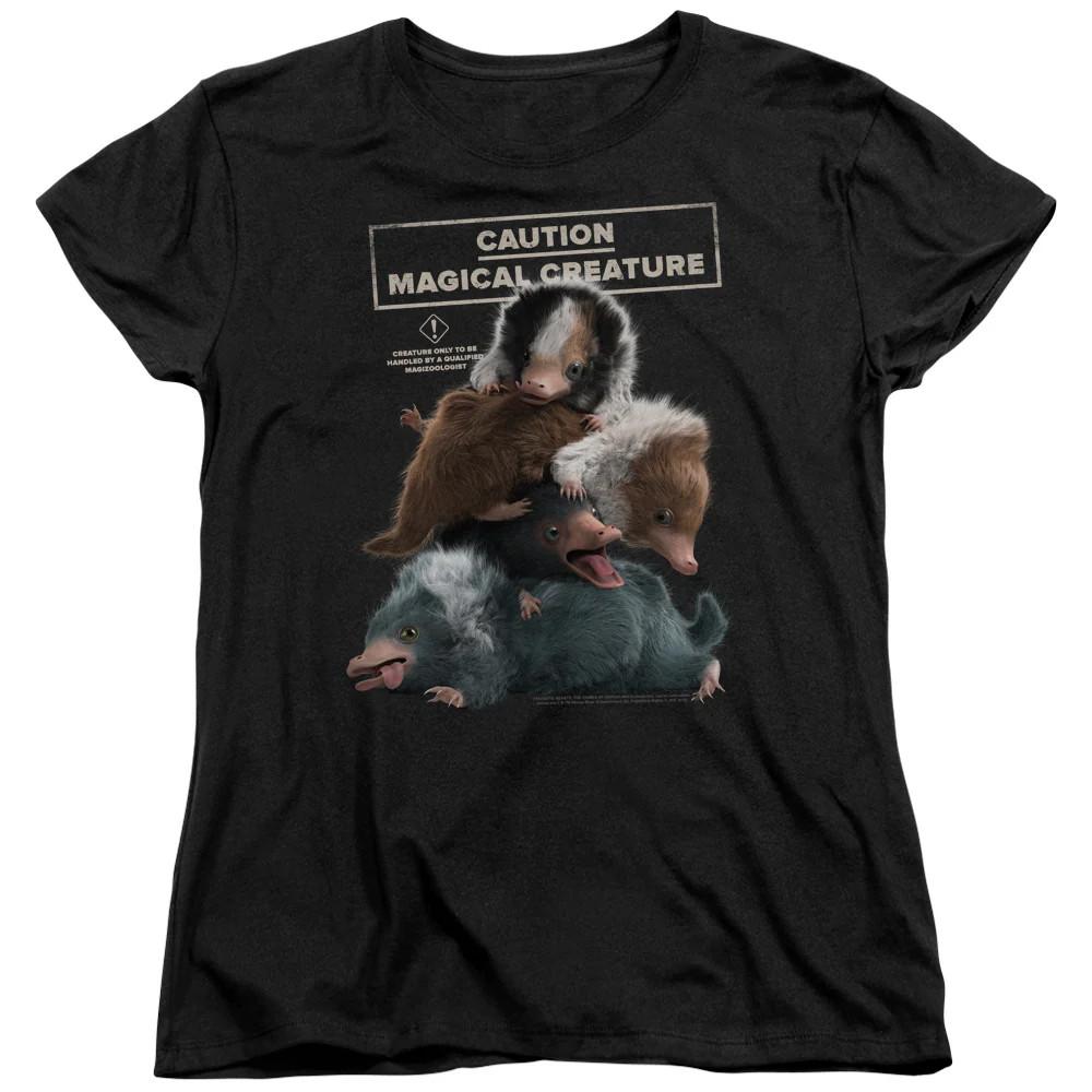 

Fantastic Beasts 2 Cuddle Puddle Womens T Shirt Black 2XL