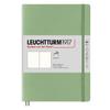 Leuchtturm A6 Plain Officially Imported Notebook, Softcover, Sage, 363953,