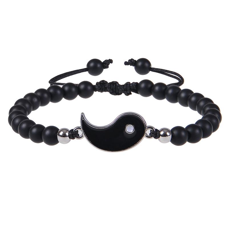 JYL TS Bracelet Men s Morse Code  Adjustable Boosts Personality & Charm frosted фтало зеленая