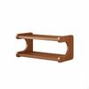 Three Tier Bamboo Kitchen Shelf Rack for Spice Organizer Space Saving Countertop