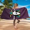 Anaheim Ducks Eishockey Team Strandtuch, Schnelltrocknend, Pflegeleicht, Geeignet für Fitness und Strandurlaub, Sport-Essential