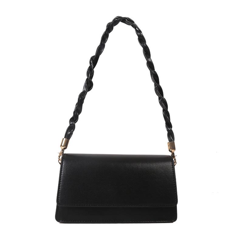 

Текстурная модная однотонная сумка для подмышек с ручкой, сумка на одно плечо