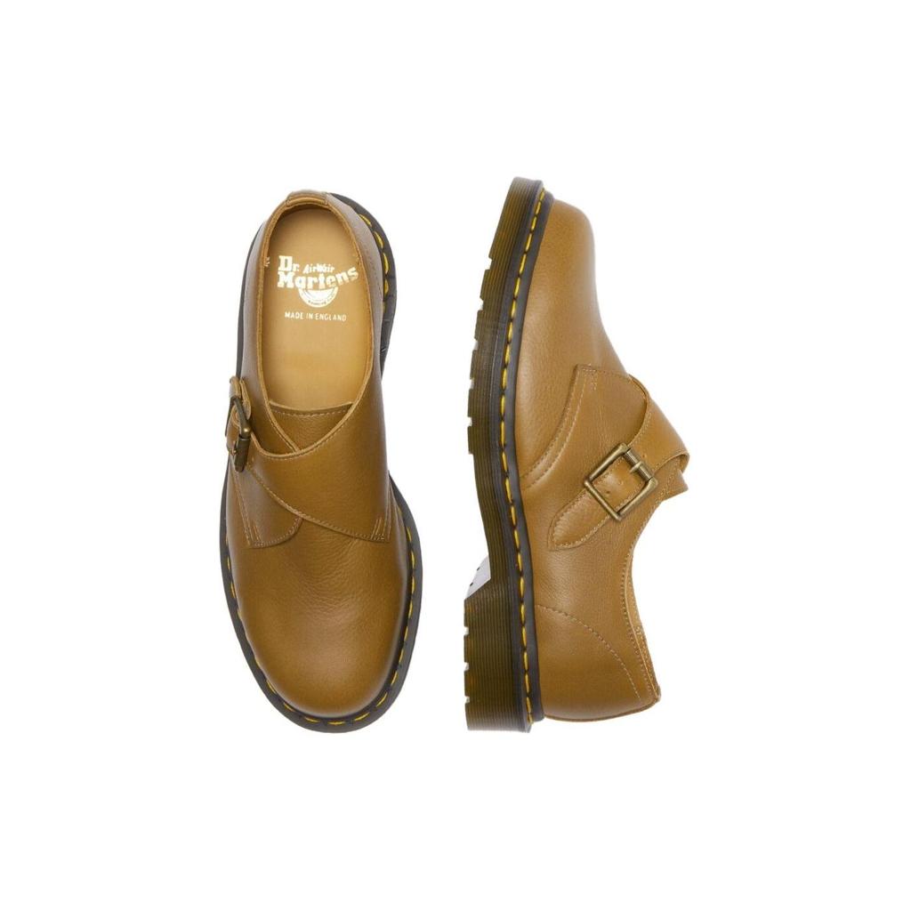 Dr. Martens 1461 Leather Comfortable Slip-On Casual Shoes Women Shoes Brown 31477205