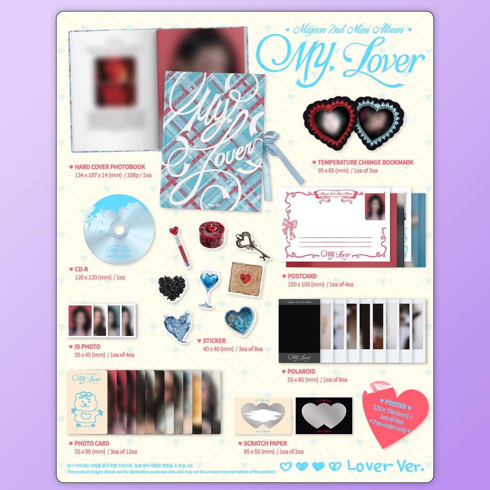 (PRECOMANDĂ POB) MIYEON (i-dle) - Al 2-lea Mini Album MY, Iubitule