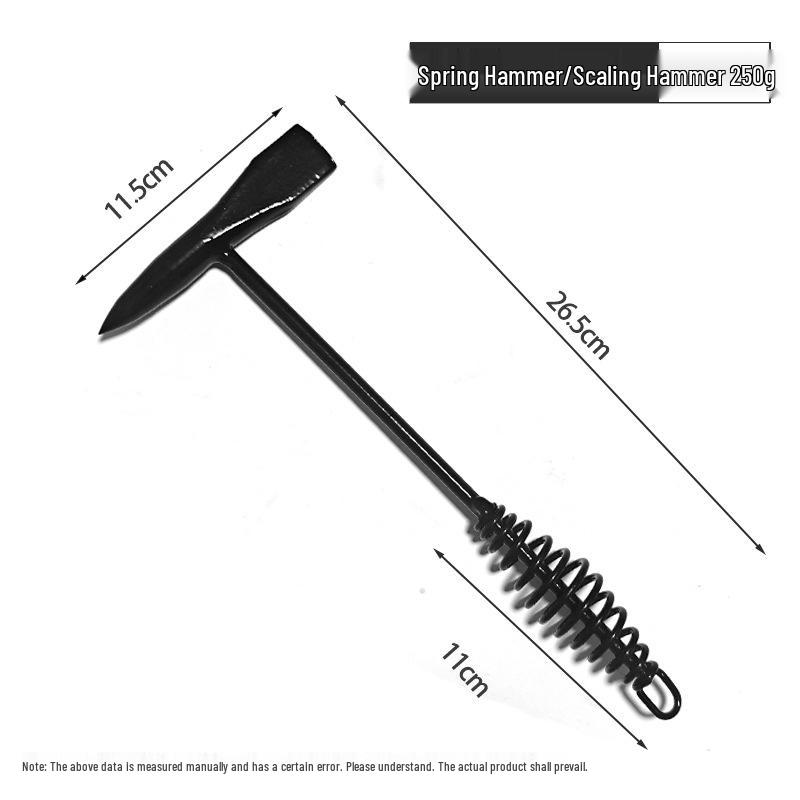 Xinwang Multi-functional Carbon Steel Spring Hammer for Rust Removal and Ice Breaking