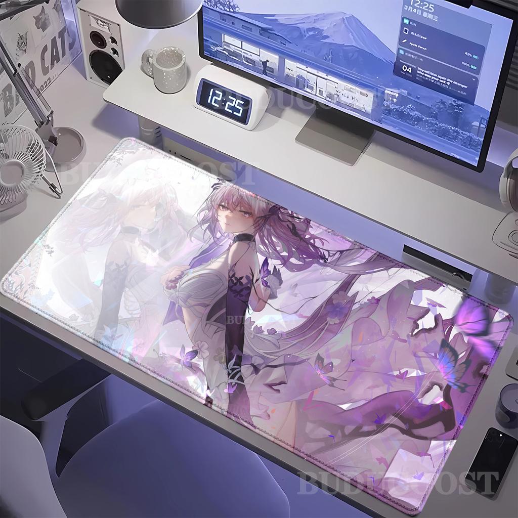 Gaming Honkai Star Rail Castorice Kawaii Girl Mouse Pad Gamer Carpet Keyboard Mat Long Computer Accessories Mousepad Desk Mats