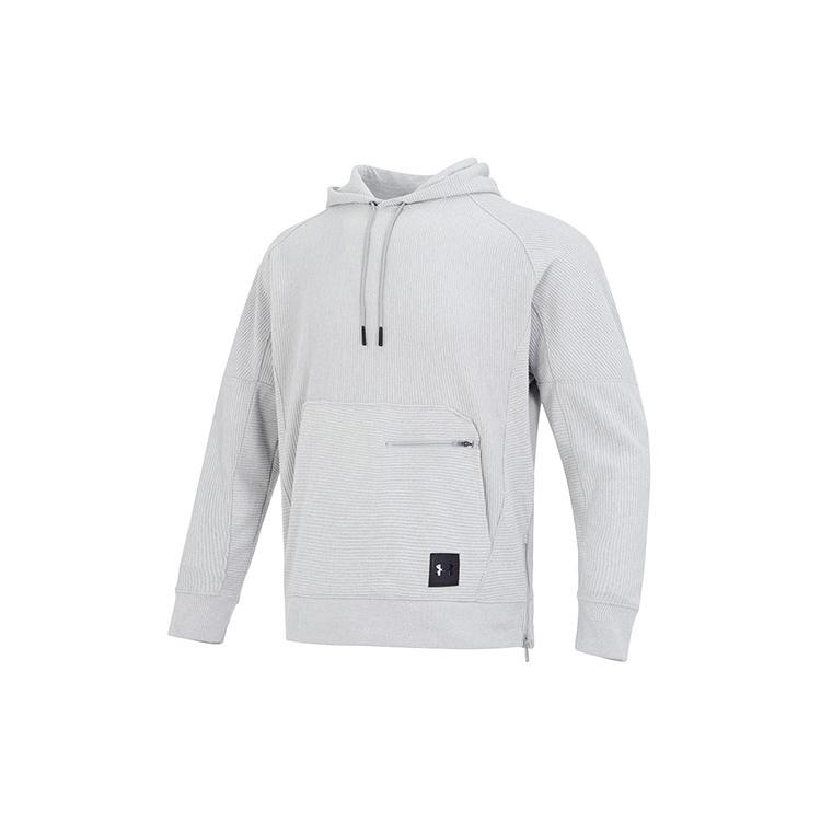Under Armour Ottoman Fleece Sweatshirt Men s Gray 1373878-558 XL