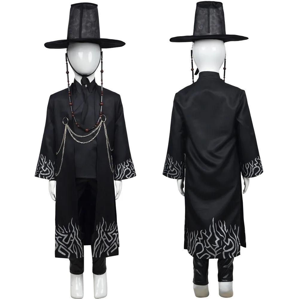 Movie Boys Role Play Props Party Cosplay for K-POP Demon Hunters Boys Jinu Halloween Party Cosplay Costume Mira Rumi Zoey Outfit