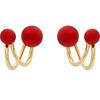 2023 Hot Design S925 Sterling Silver Pearl Stud Earrings - Two-Way Wear, Fashionable & Elegant