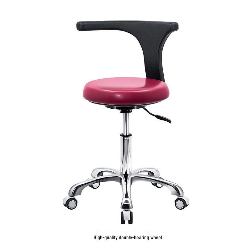 Dental Assistant Stool with Backrest