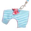 Hamster Small Pet Harness Rabbit Bowtie Striped Star Harness Vest Traction Rope Ferret Guinea Pig Hamster Chest Strap