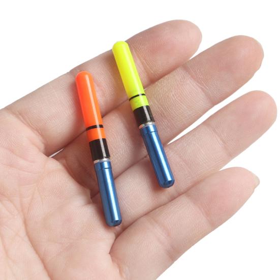 LED Stick Float Light Luminous Electronic Lightweight Super Bright Multifunctional Plastic Anti Corrosion Bobber Glow Stick for Fishing