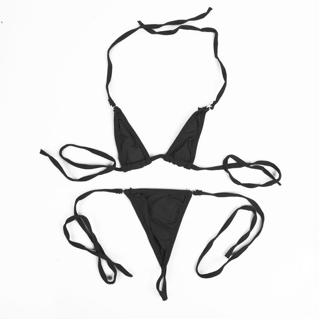 Sexy Women G String Bikini Set Bra Top Thong Lingerie Underwear Swimwear