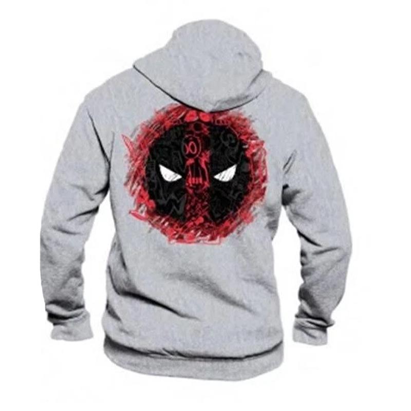 Deadpool Mens Logo Hoodie