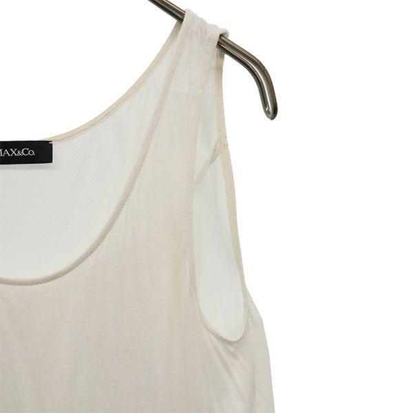MAX&CO Tank Top S White Women Used