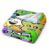 Cartoon Blanket Fleece Bfdi Lightweight Thin Throw Blanket for Bedding Couch Bedspread