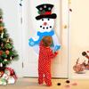 Cartoon DIY Felt Snowman Handmade Wall Hanging Snowman Christmas Snowman Pendant Children's Toy
